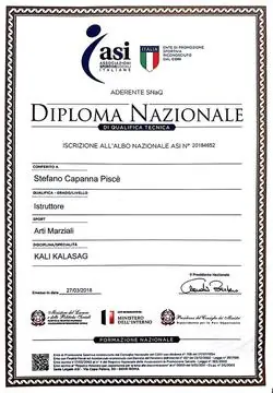 Diploma: ASI — Kali Kalasag