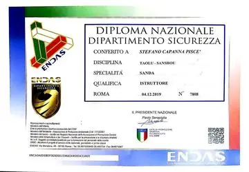Diploma: ENDAS — Sanshou Sanda