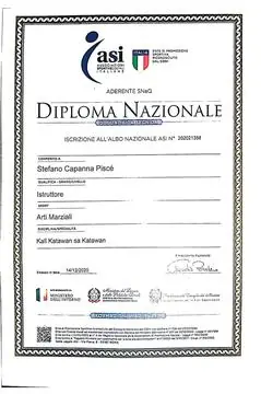 Diploma: ASI — Kali Katawan sa Filipino