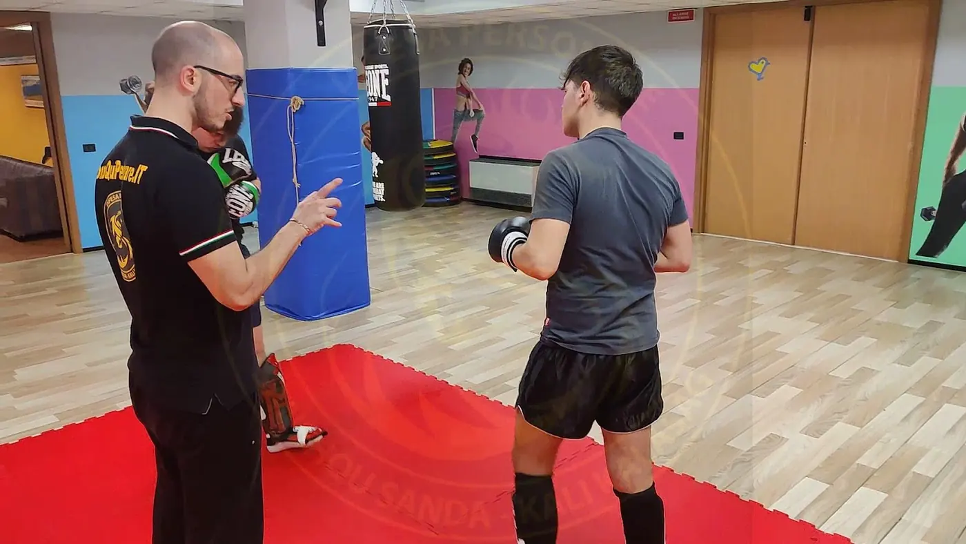 Allenamento di difesa personale e Sanda